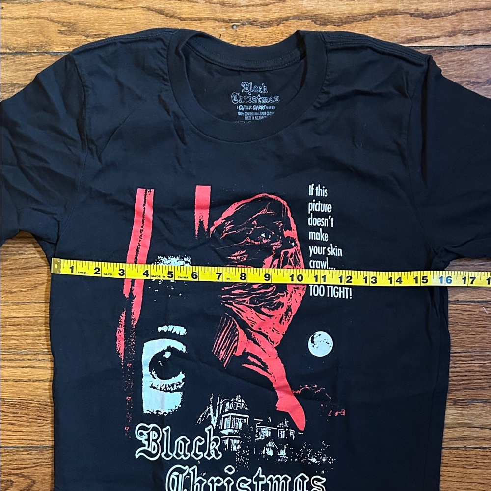 Gutter Garbs Black Christmas Graphic Unisex T-Shirt - Size Small, NWOT - Picture 5 of 8